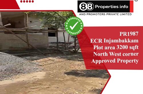 Land For Sale In injambakkam 3000sqft