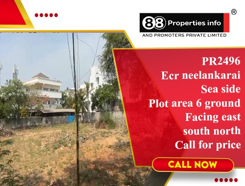 2 ECR Neelankarai Land For Sale
